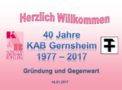 40 Jahre KAB Gernsheim